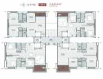 Tower D Cluster Plan For Even Floor  cilantra Tower D Cluster Plan For Even Floor