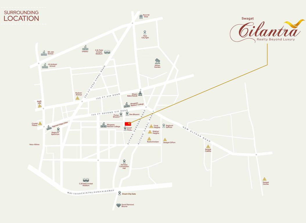  cilantra Location Plan