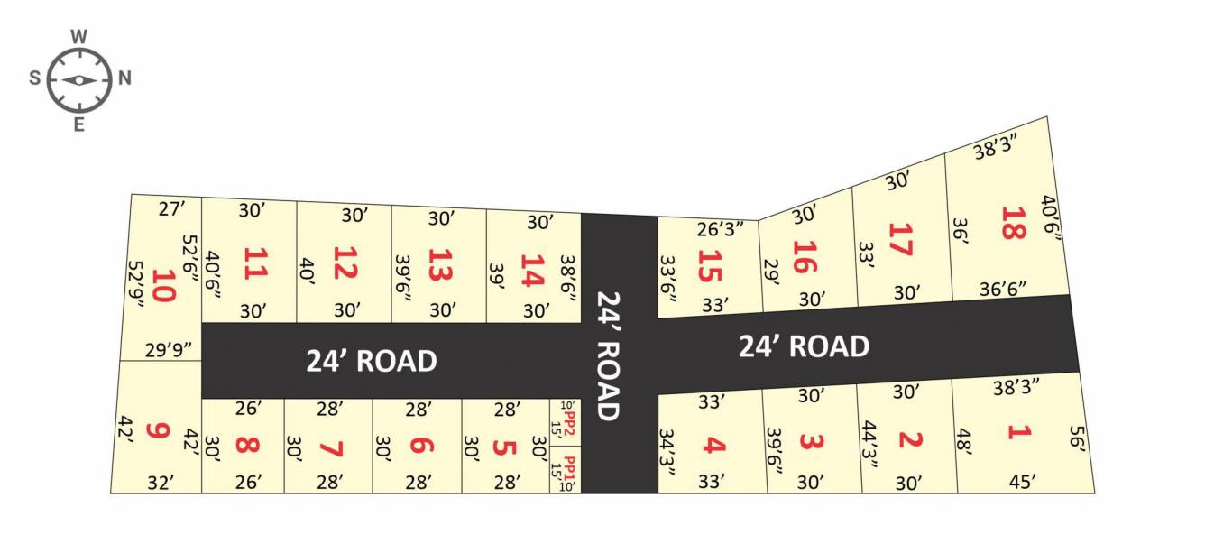  shanthi nagar Layout Plan