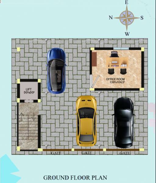  icf-colony ICF Colony Cluster Plan for ground Floor
