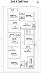  apartments Arul Apartments Cluster Plan from 2nd to 3rd Floor