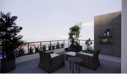  ocean-coral-villa Terrace Garden