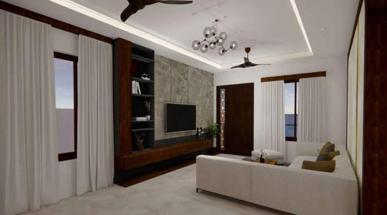  ocean coral villa Living Area