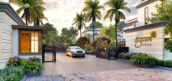  vrundavan-villa Entrance Gate Security Cabin