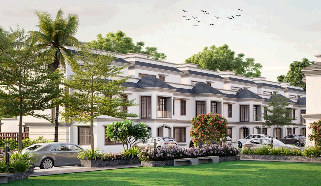  vrundavan villa Landscape Garden and Tree Planting