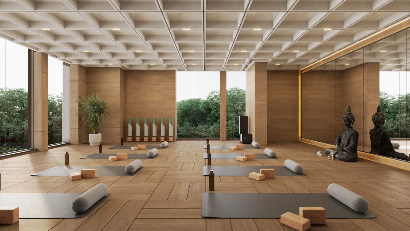  shristii Yoga/ Meditation Area