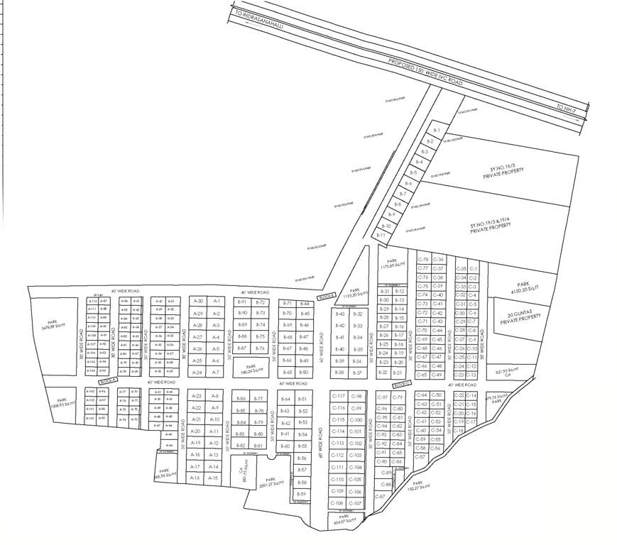  nilachala township Layout Plan
