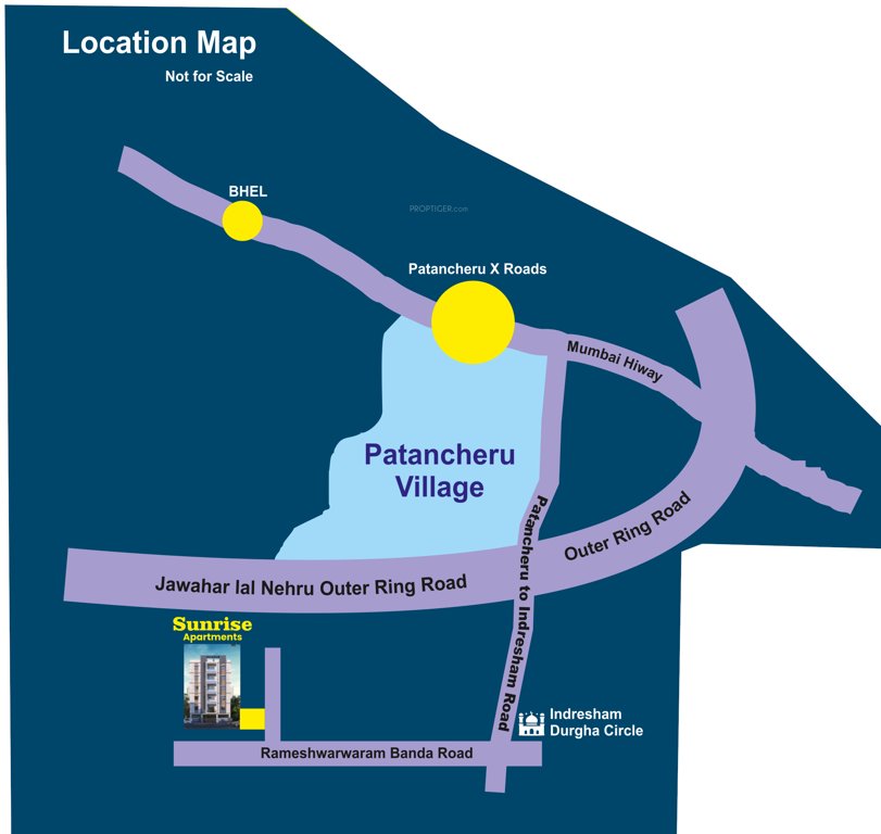  sunrise apartment Location Plan