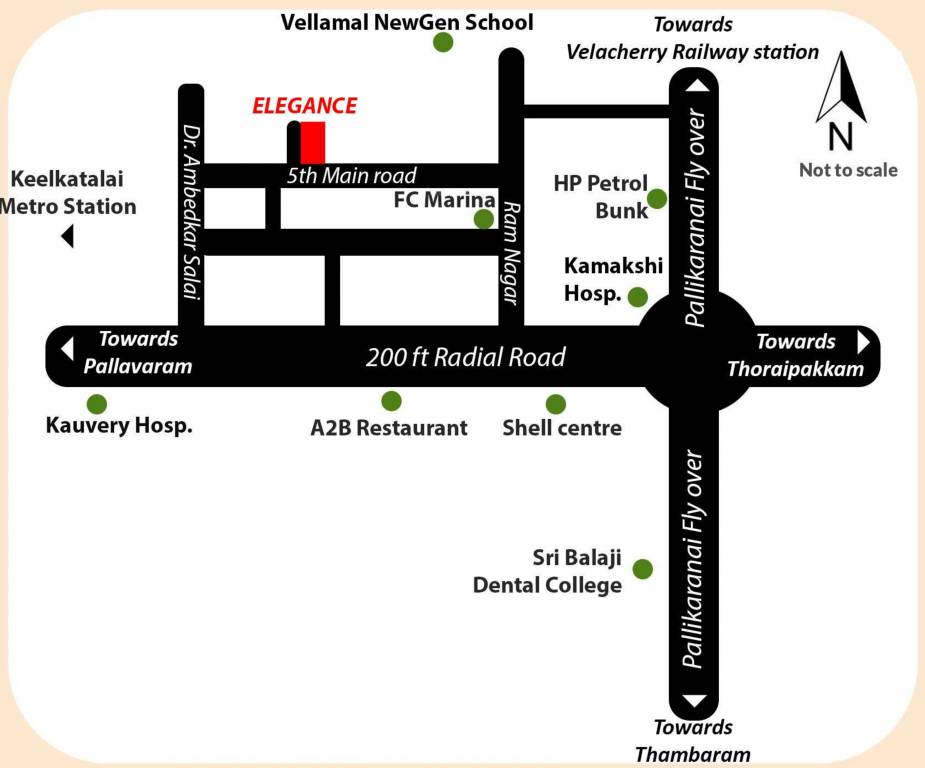  elegance Location Plan