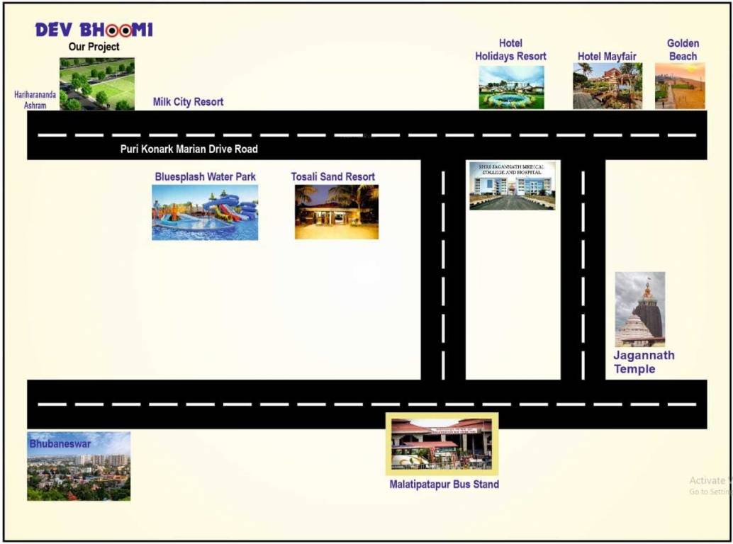  dev bhoomi Location Plan