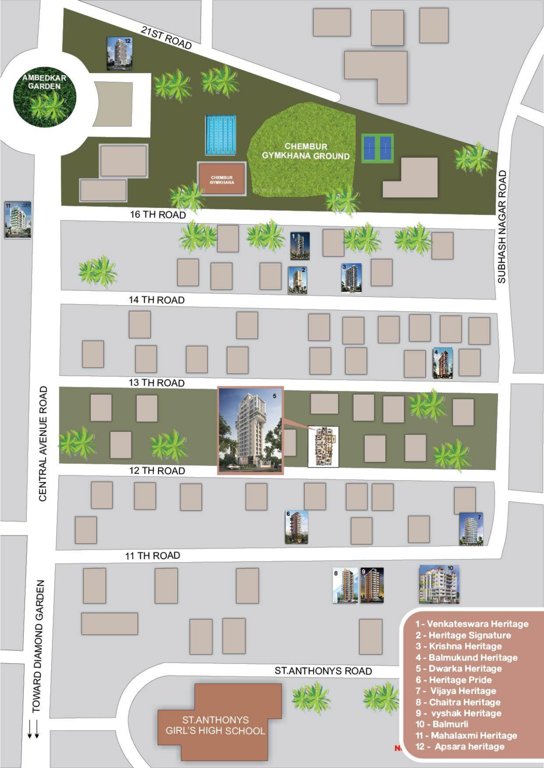  dwarka kunj chsl Location Plan
