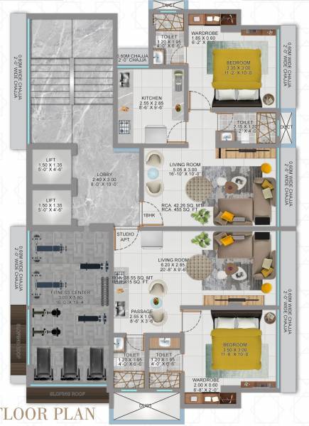  nakshatra Nakshatra Cluster Plan for 9th Floor