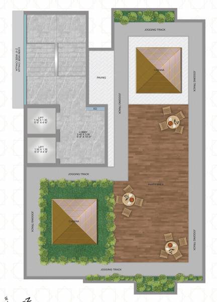  nakshatra Nakshatra Cluster Plan for ground Floor