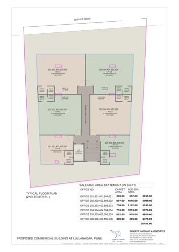  the-capital The Capital Cluster Plan from 2nd to 6th Floor
