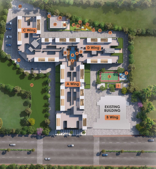  legend-aaradhyam-phase-i Master Plan