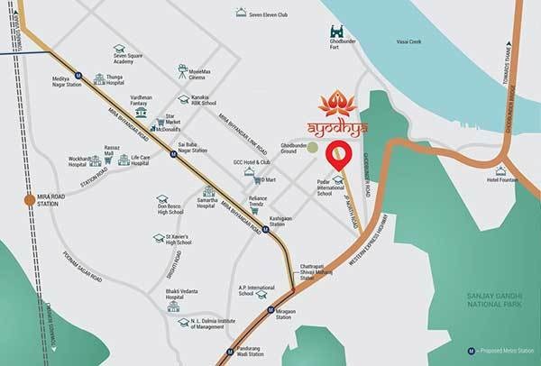  ayodhya Location Plan