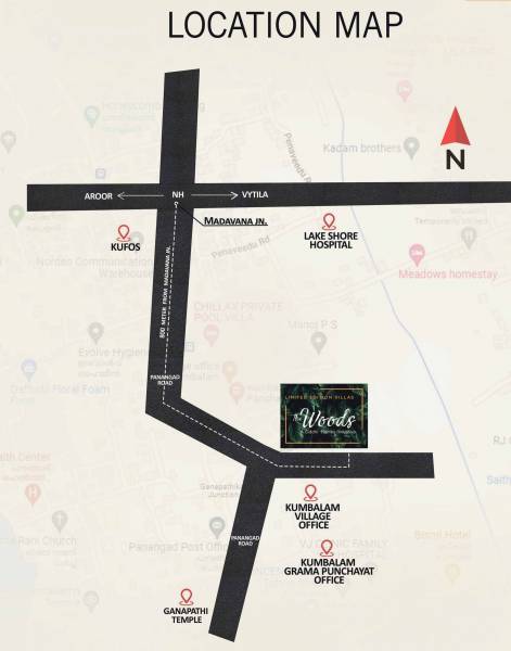 Location Plan the-woods Location Plan