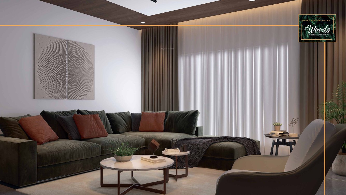  the woods Living Area