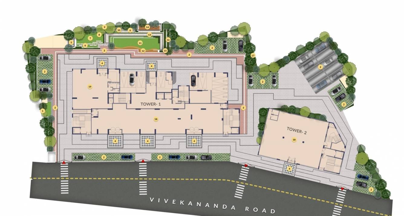  dakshini Layout Plan