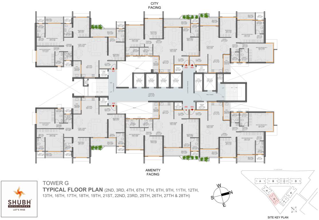  veda Veda Tower G Cluster Plan