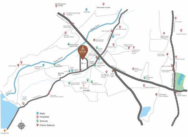 venkatesh-skylife Location Plan