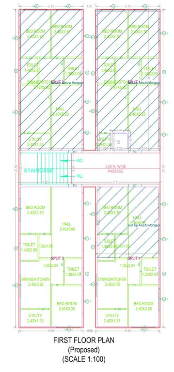  yuvin Yuvin Cluster Plan for 1st Floor