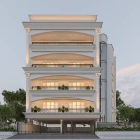 Elevation shree-shyam-ultra-luxury-floors Elevation