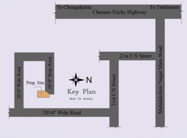  brindavanam Location Plan