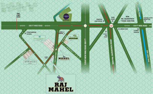  raj-mahel Location Plan