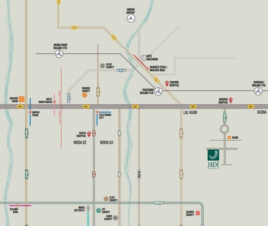  jade county phase 1 Location Plan