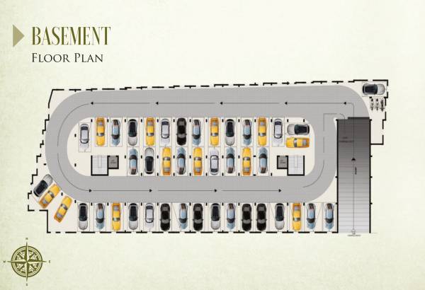  green-enclave Green Enclave Basement Cluster Plan