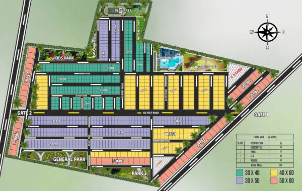  ashraya-ecosphere Layout Plan