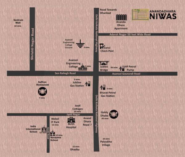  anandhara-niwas Location Plan