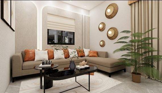  krishna orchid Living Area