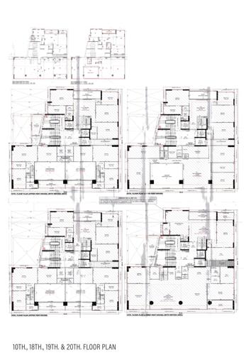 aaryan-aayam Aaryan Aayam Cluster Plan from 10th to 20th Floor