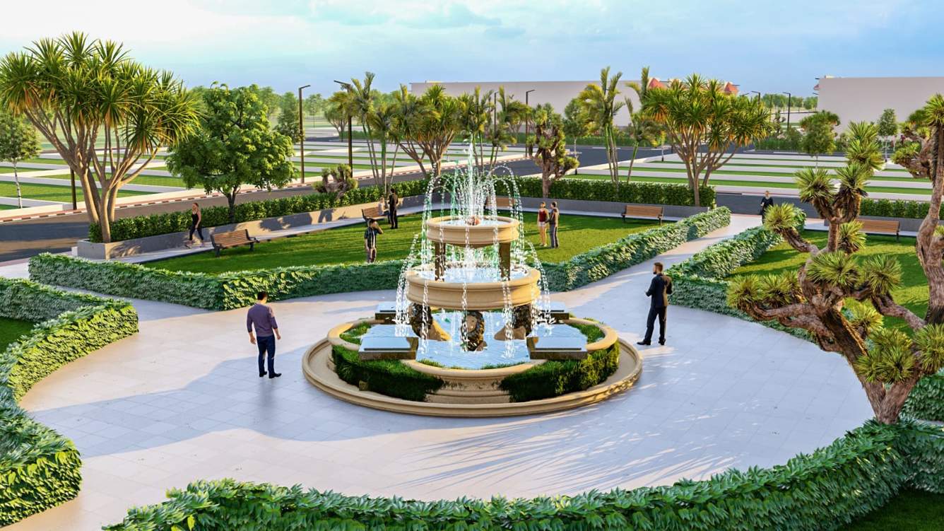  crown town Fountains