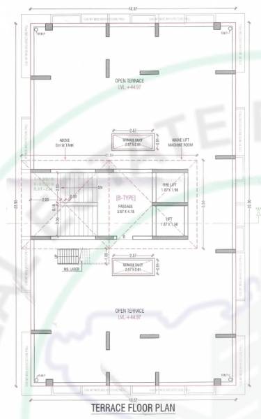  solitaire B Cluster Plan for Tarrace floor