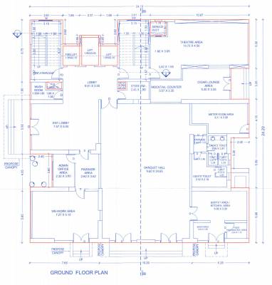  the-vibe Cluster Plan for ground Floor
