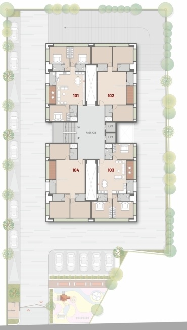  shrungal luxuria Layout Plan
