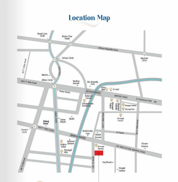  shrungal-luxuria Location Plan