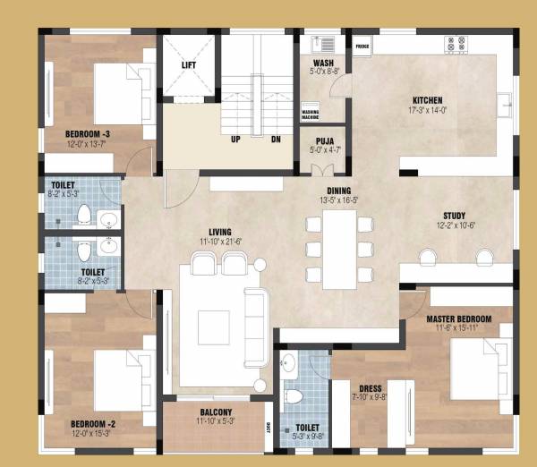  indu-ashraya Indu Ashraya Cluster Plan for 2nd Floor