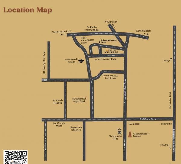  indu-ashraya Location Plan