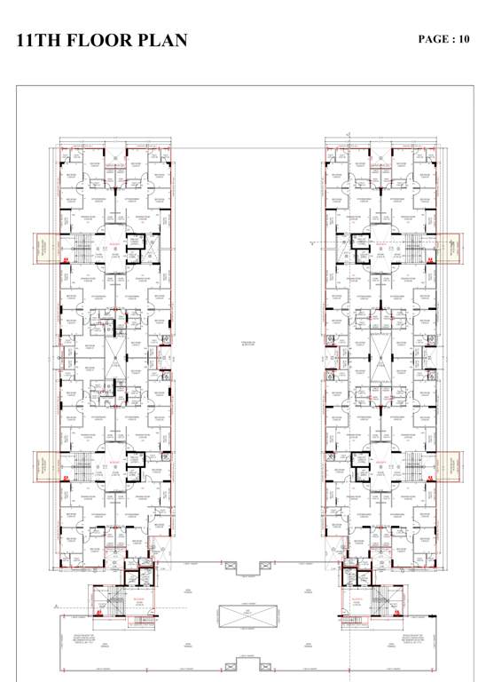  amaltas Cluster Plan for 11th Floor