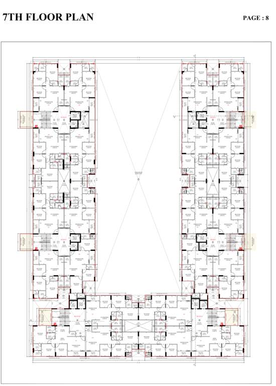  amaltas Cluster Plan for 7th Floor