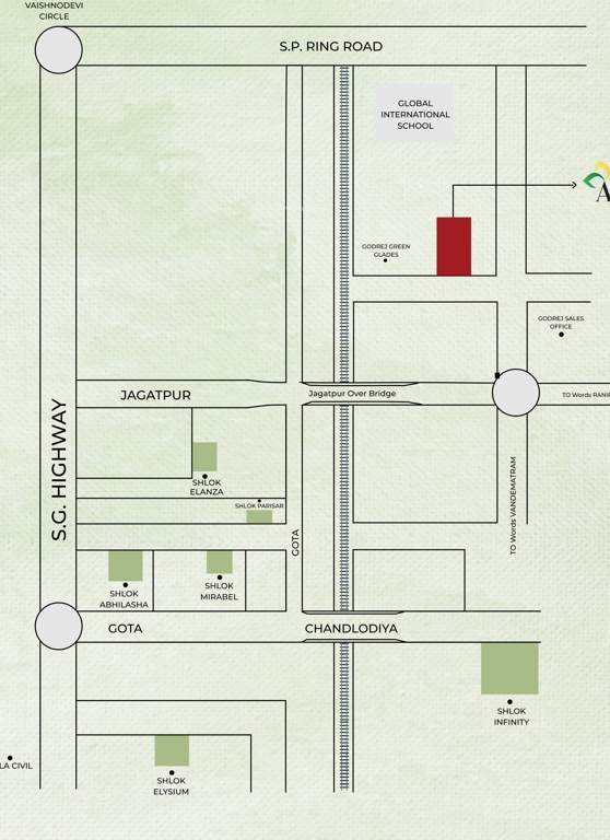  amaltas Location Plan