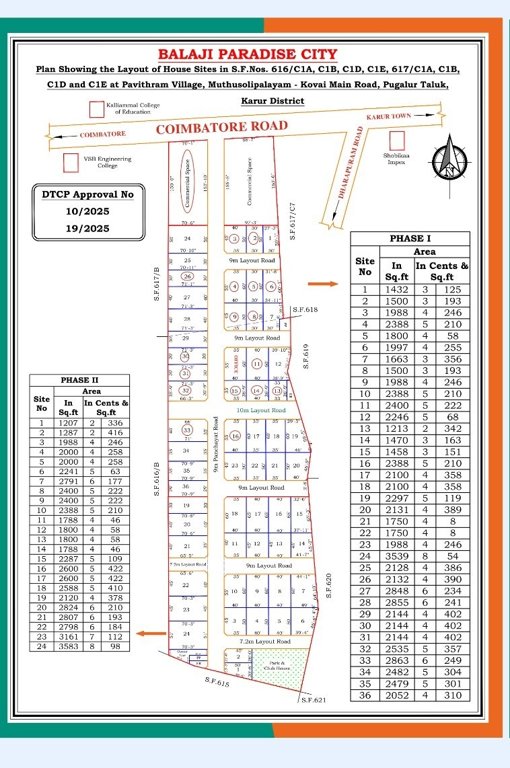 paradise city Layout Plan