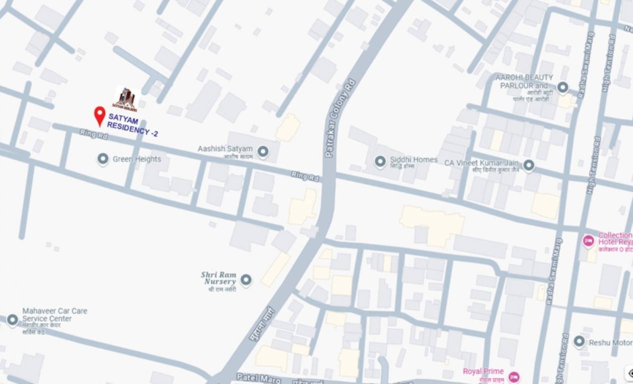  residency 2 Location Plan