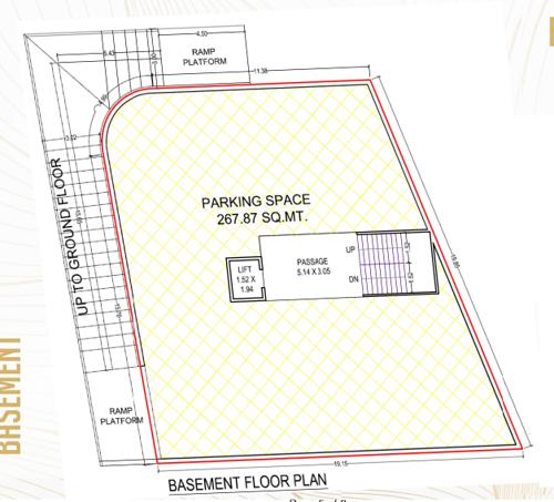  bushara-heights Bushara Heights Cluster Plan for Basment Floor