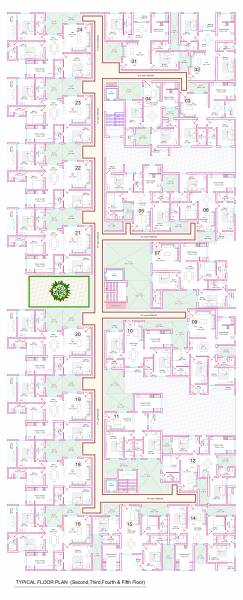 Diora Cluster Plan from 2nd to 4th Floor diora Diora Cluster Plan from 2nd to 4th Floor