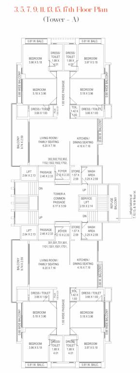 atmosphere 360 A Cluster Plan 3 5 7 9 11 13 15th & 17th